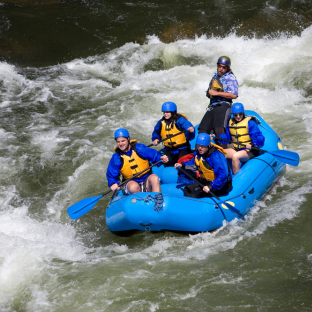 white water rafting